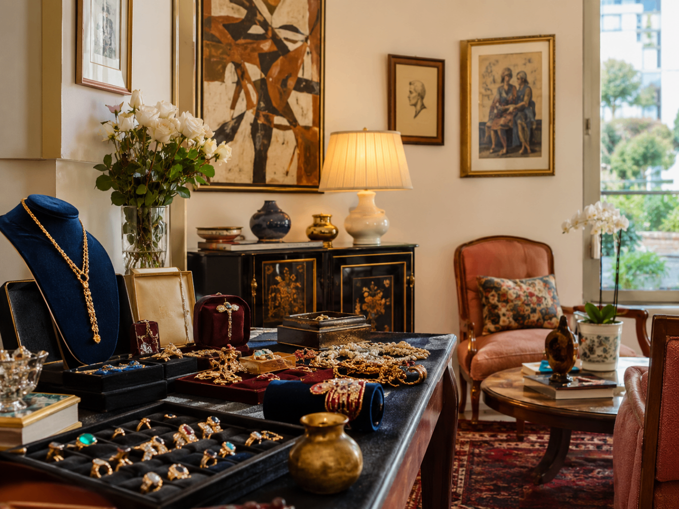 Woodland Hills estate sale with quality furniture, vintage collectibles, and decorative objects — Triumphant Estate Sales Los Angeles