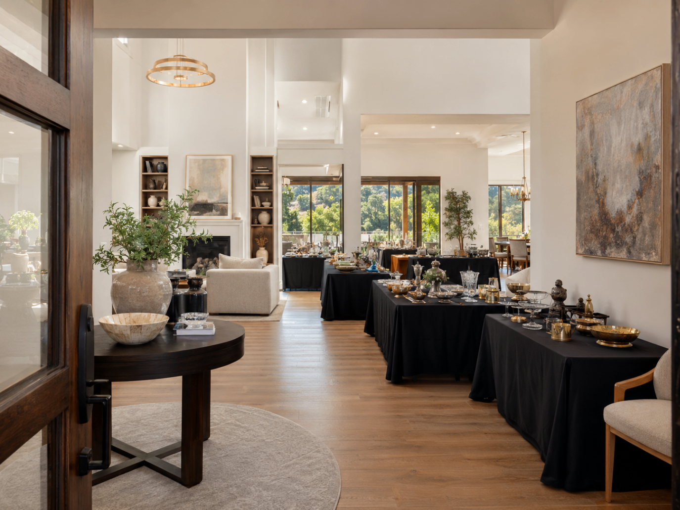 Calabasas gated community estate sale with high-end contemporary furniture and designer objects — Triumphant Estate Sales