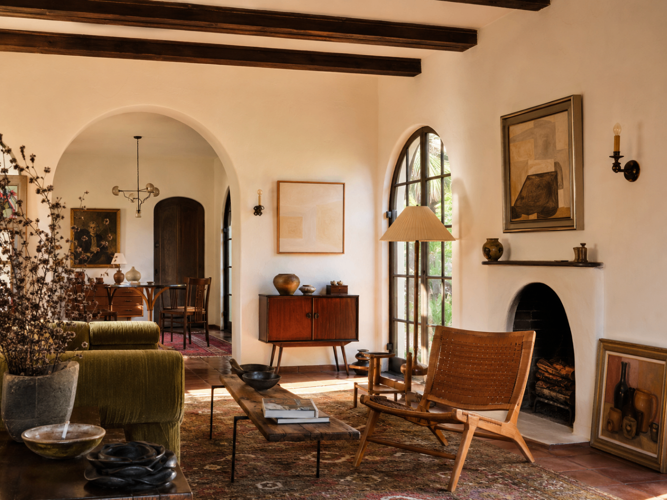 Los Feliz estate sale with artistic vintage furniture and designer collectibles — Triumphant Estate Sales Los Angeles