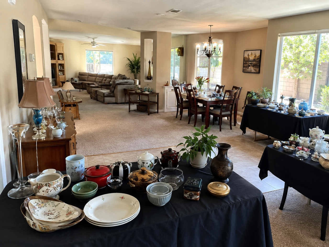 Westwood condo estate sale with curated furniture, vintage art, and estate jewelry — Triumphant Estate Sales Los Angeles